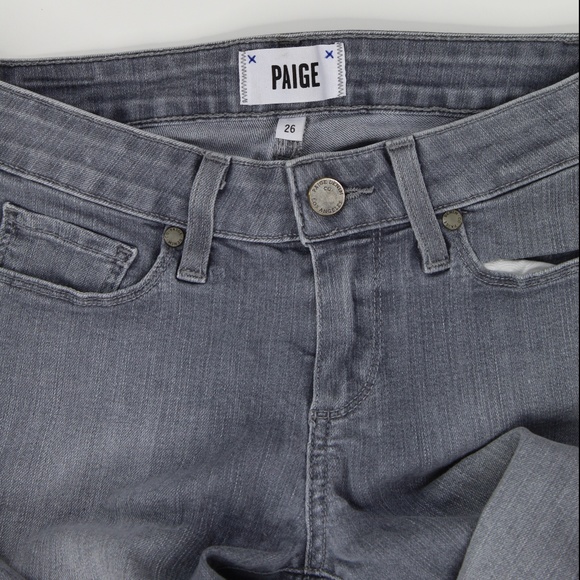 Paige Jeans Gray Verdugo Ultra Skinny - Picture 4 of 5